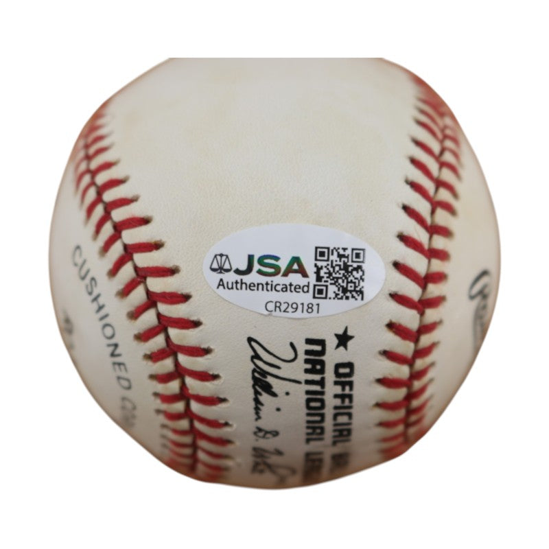 Darryl Strawberry New York Mets Autographed ONL Baseball JSA COA