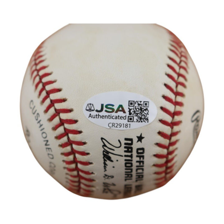 Darryl Strawberry New York Mets Autographed ONL Baseball JSA COA