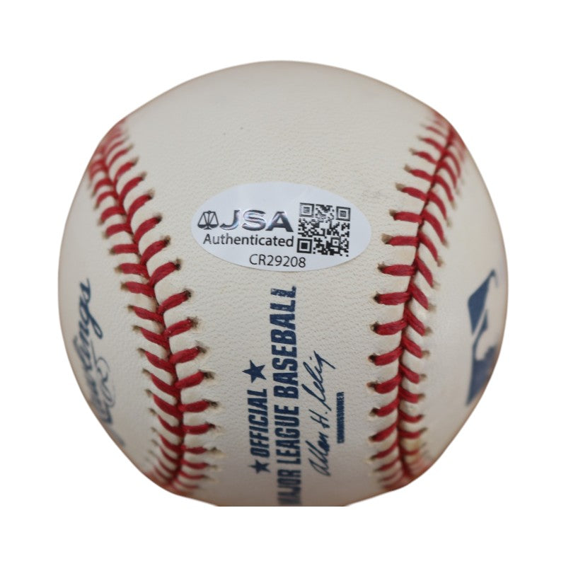 Clete Boyer New York Yankees Autographed Inscribed OMLB Baseball JSA COA