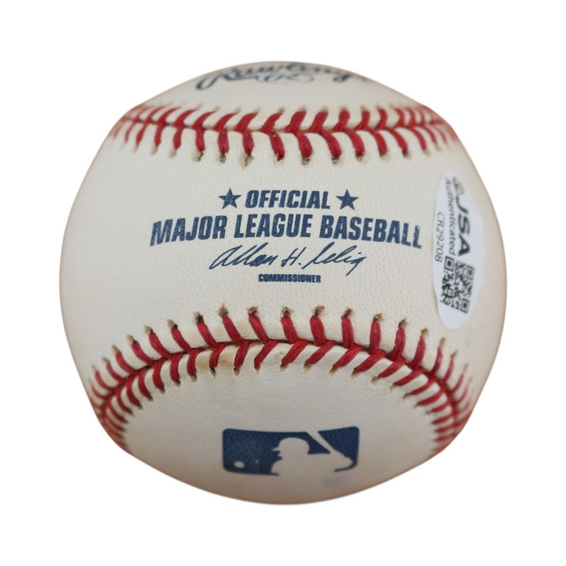 Clete Boyer New York Yankees Autographed Inscribed OMLB Baseball JSA COA
