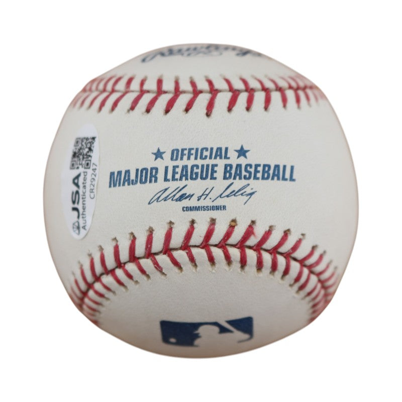 Shane Spencer New York Yankees Autographed OMLB Baseball JSA COA
