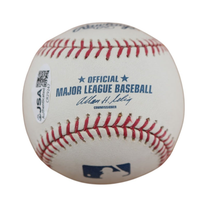 Shane Spencer New York Yankees Autographed OMLB Baseball JSA COA
