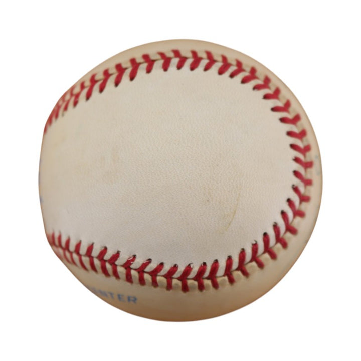 Bobby Murcer New York Yankees Autographed OAL Baseball JSA COA