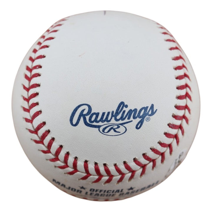 Oscar Gamble New York Yankees Autographed OMLB Baseball JSA COA