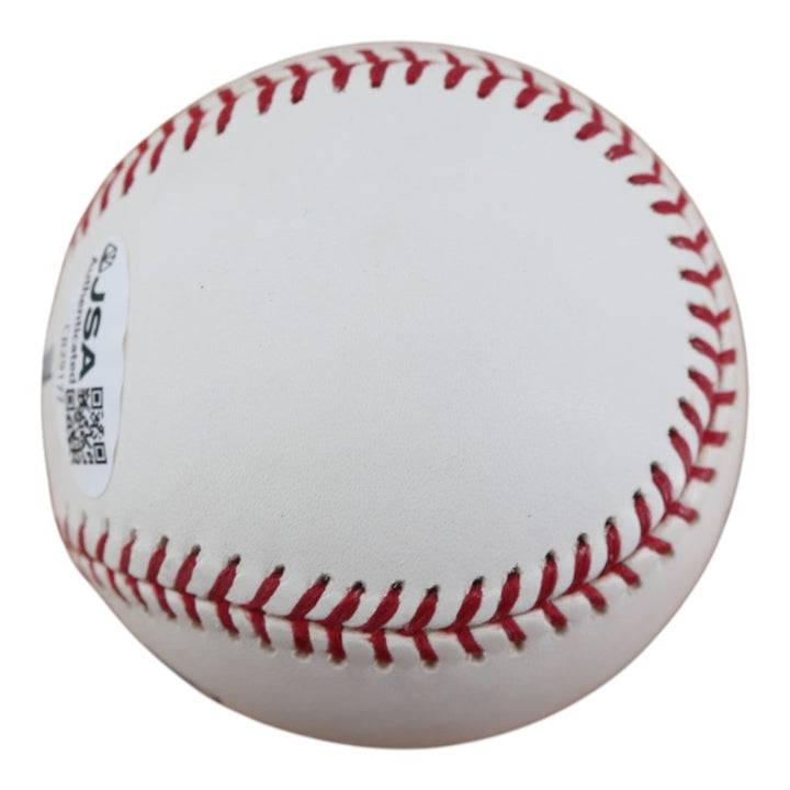 Oscar Gamble New York Yankees Autographed OMLB Baseball JSA COA