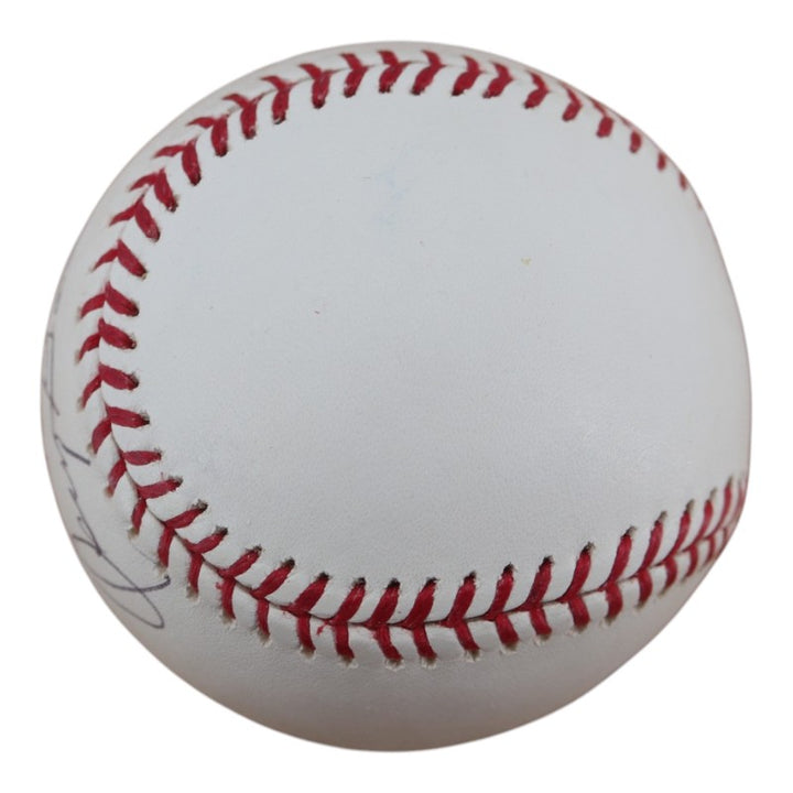 Oscar Gamble New York Yankees Autographed OMLB Baseball JSA COA