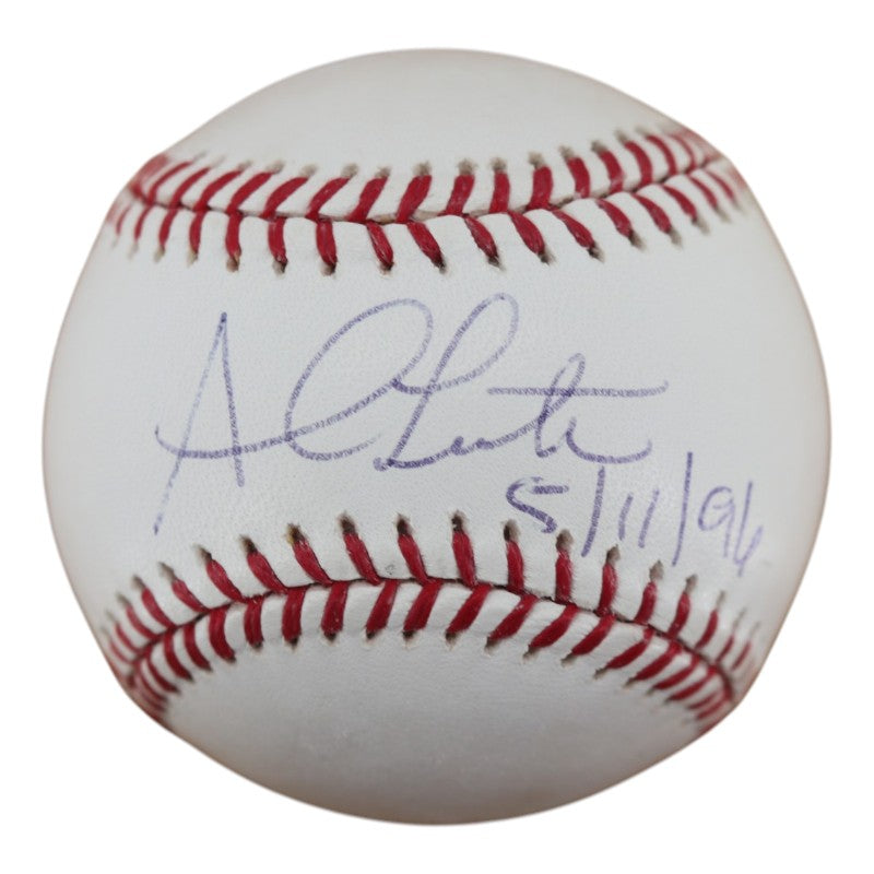 Al Leiter Florida Marlins Autographed Inscribed OMLB Baseball JSA COA 