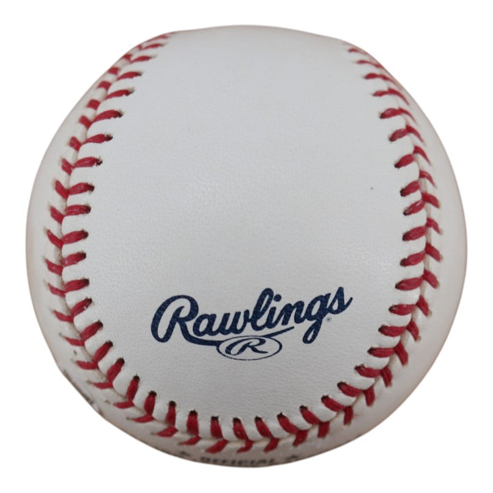 Al Leiter Florida Marlins Autographed Inscribed OMLB Baseball JSA  COA