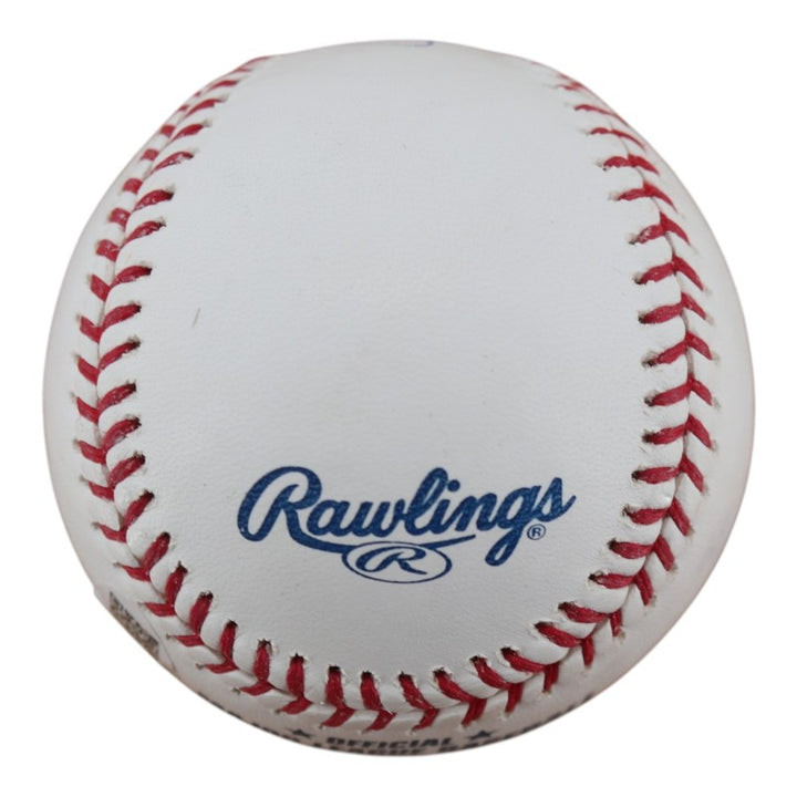 Jimmy Key Blue Jays Yankees Autographed OMLB Baseball JSA COA