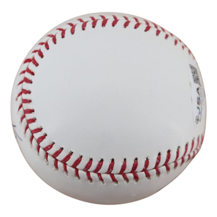 Jimmy Key Blue Jays Yankees Autographed OMLB Baseball JSA COA