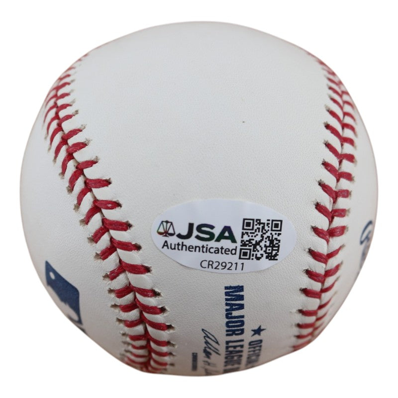 Pat Kelly New York Yankees Autographed OMLB Baseball JSA COA