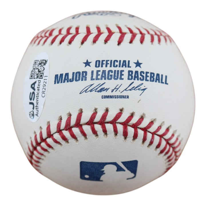 Pat Kelly New York Yankees Autographed OMLB Baseball JSA COA