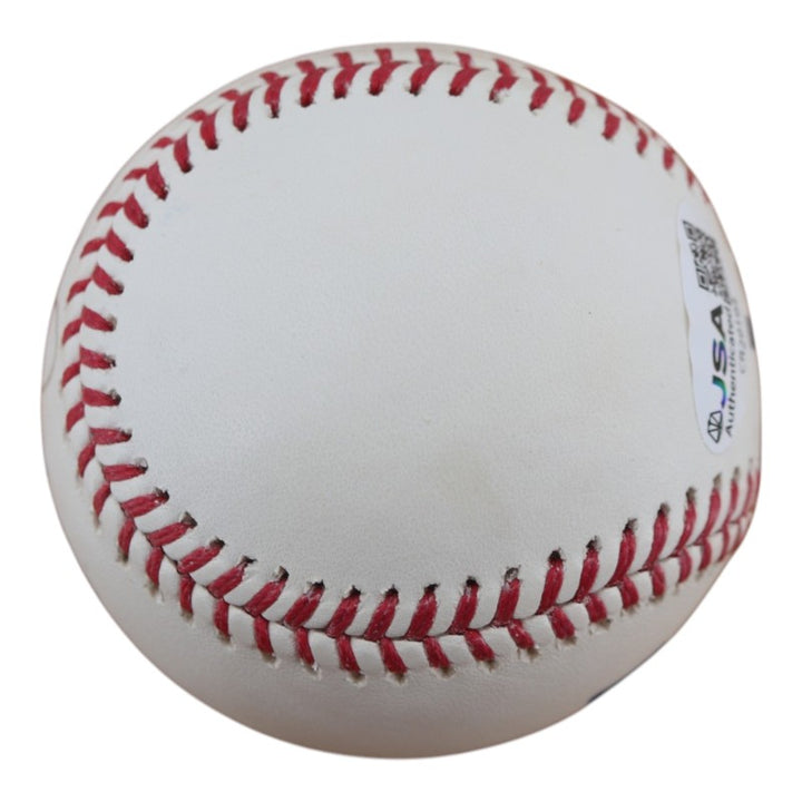 Chris Chambliss New York Yankees Autographed OMLB Baseball JSA COA