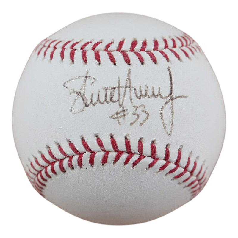 Steve Avery Atlanta Braves Autographed OMLB Baseball JSA COA