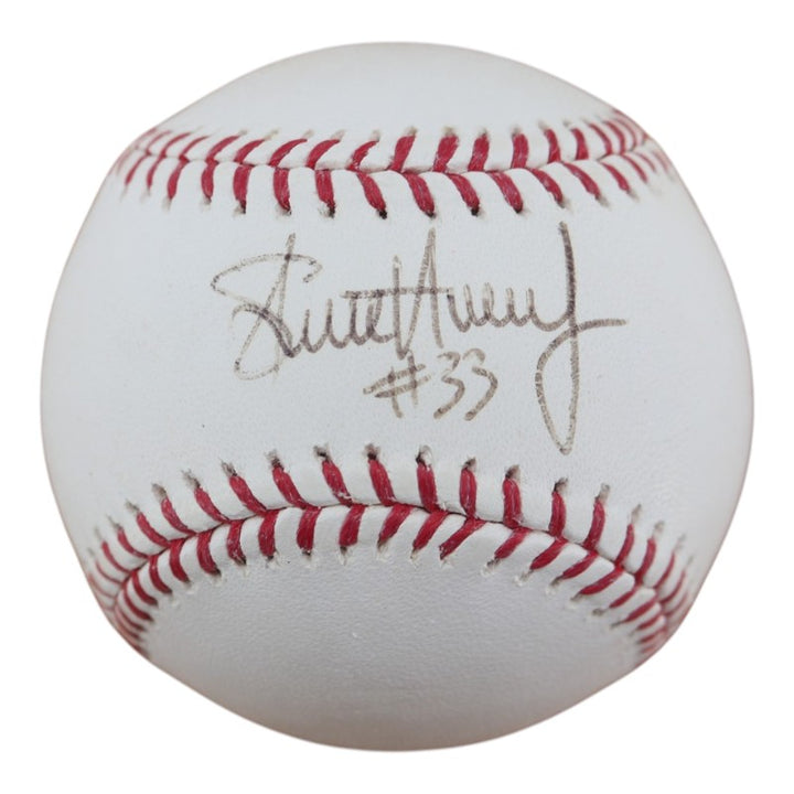Steve Avery Atlanta Braves Autographed OMLB Baseball JSA COA