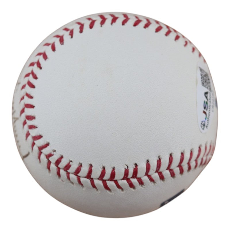 Steve Avery Atlanta Braves Autographed OMLB Baseball JSA COA