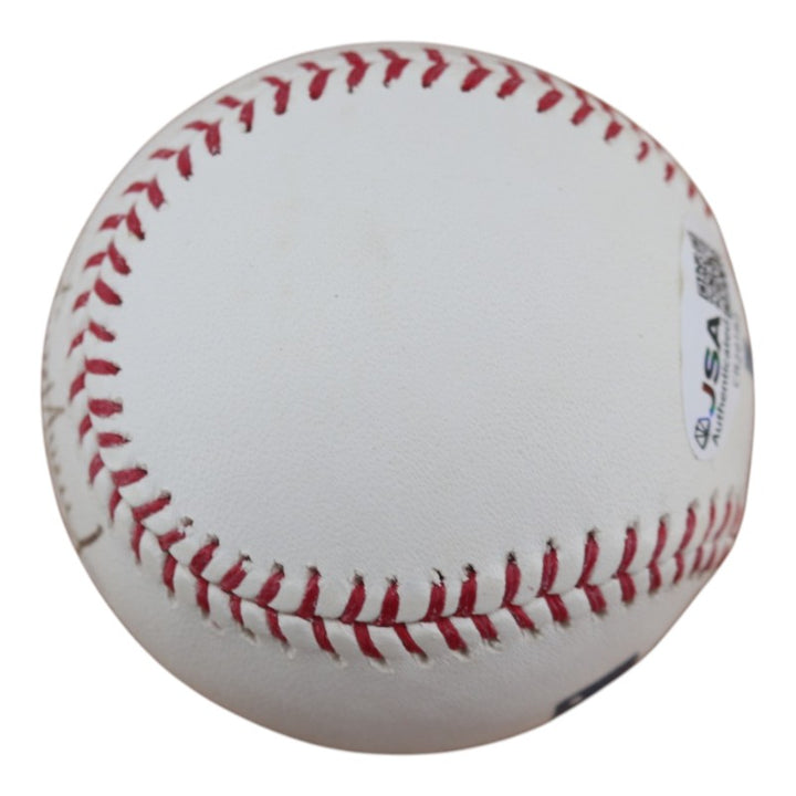Steve Avery Atlanta Braves Autographed OMLB Baseball JSA COA