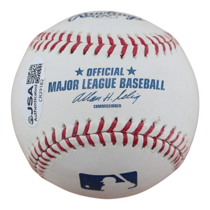 Steve Avery Atlanta Braves Autographed OMLB Baseball JSA COA