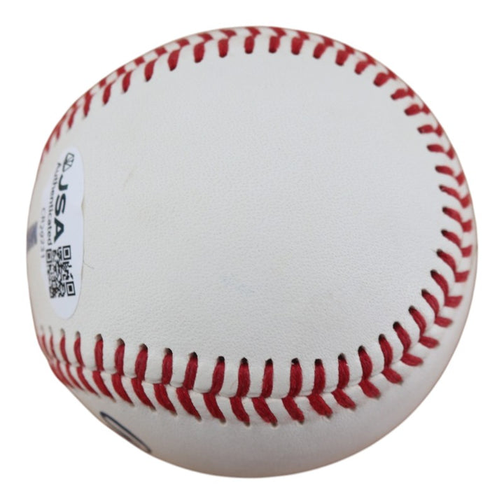 Joe Pepitione New York Yankees Autographed OMLB Baseball JSA COA