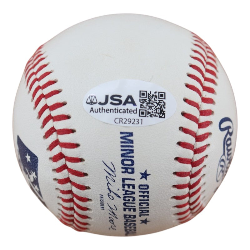 Joe Pepitione New York Yankees Autographed OMLB Baseball JSA COA