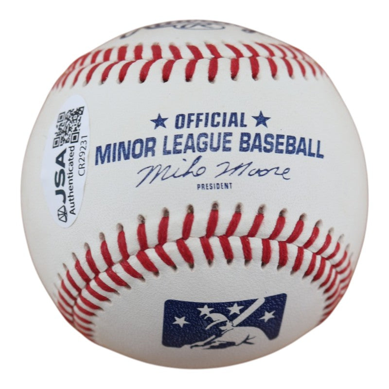 Joe Pepitione New York Yankees Autographed OMLB Baseball JSA COA