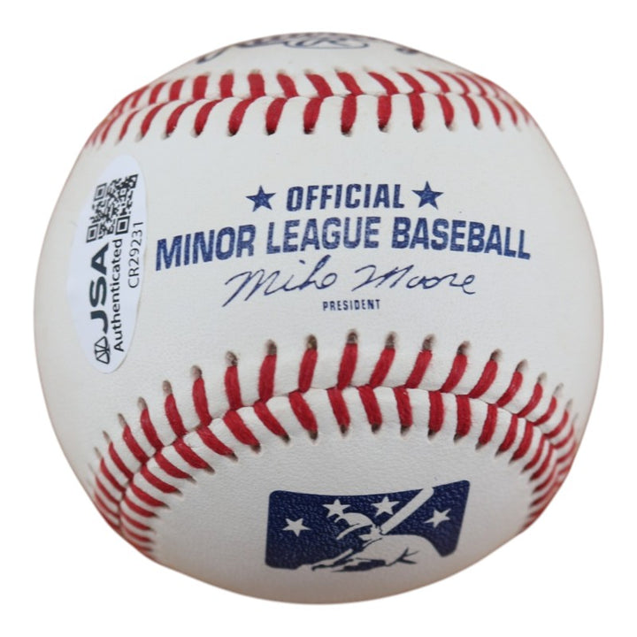 Joe Pepitione New York Yankees Autographed OMLB Baseball JSA COA