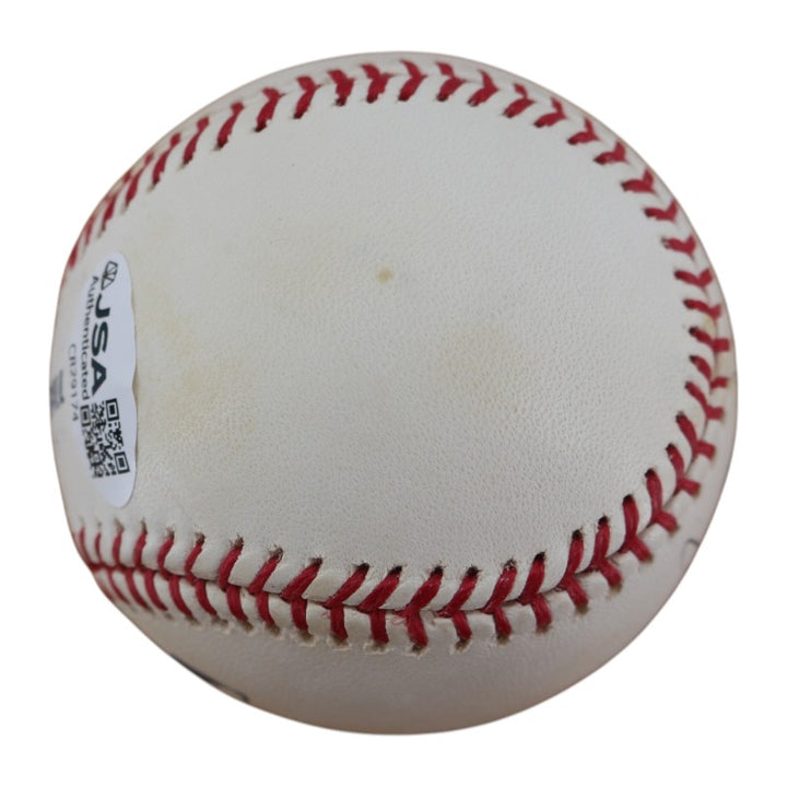 Rudy Giuliani NYC Mayor Autographed OMLB Baseball JSA COA