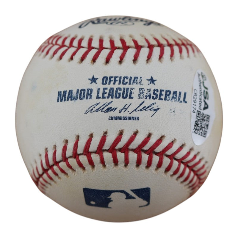 Rudy Giuliani NYC Mayor Autographed OMLB Baseball JSA COA