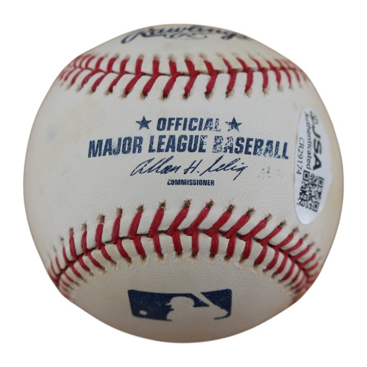 Rudy Giuliani NYC Mayor Autographed OMLB Baseball JSA COA