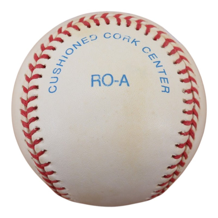 Ralph Houk New York Yankees Autographed Inscribed OAL Baseball JSA COA