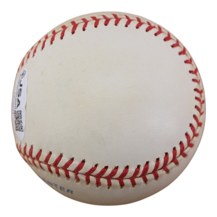 Ralph Houk New York Yankees Autographed Inscribed OAL Baseball JSA COA