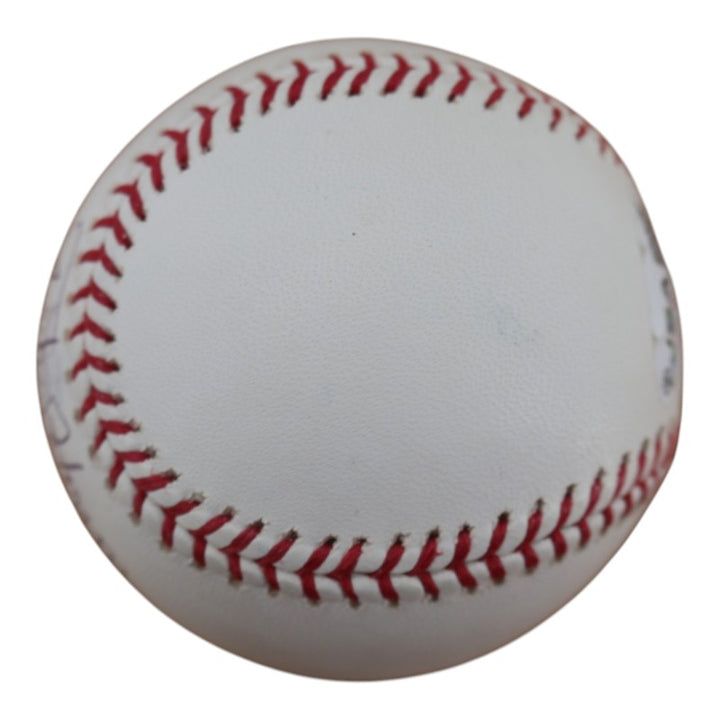 Fritz Peterson New York Yankees Autographed OMLB Baseball JSA COA