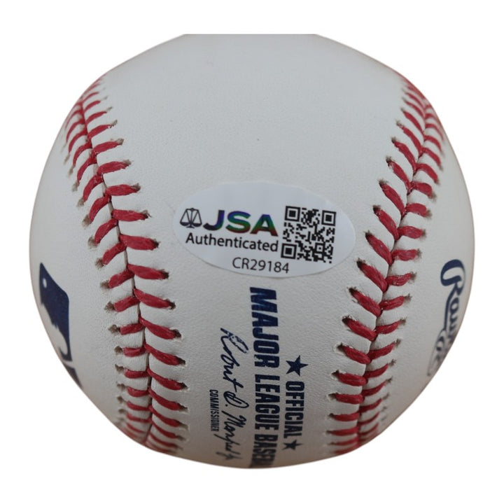 Trevor Larnach Minnesota Twins Autographed OMLB Baseball JSA COA