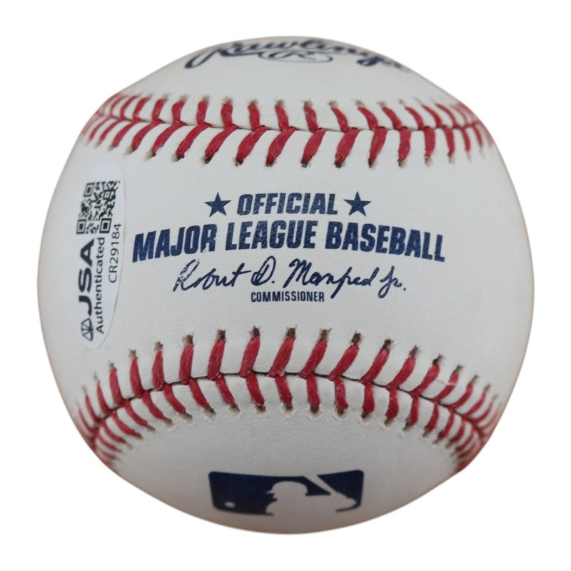 Trevor Larnach Minnesota Twins Autographed OMLB Baseball JSA COA