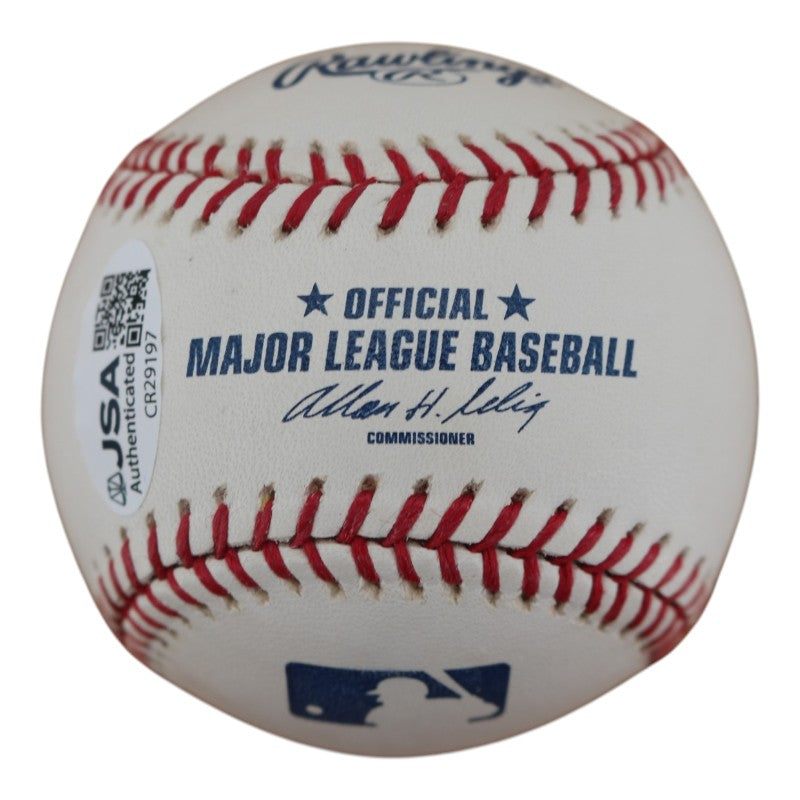Darryl Strawberry New York Mets Autographed OMLB Baseball JSA COA