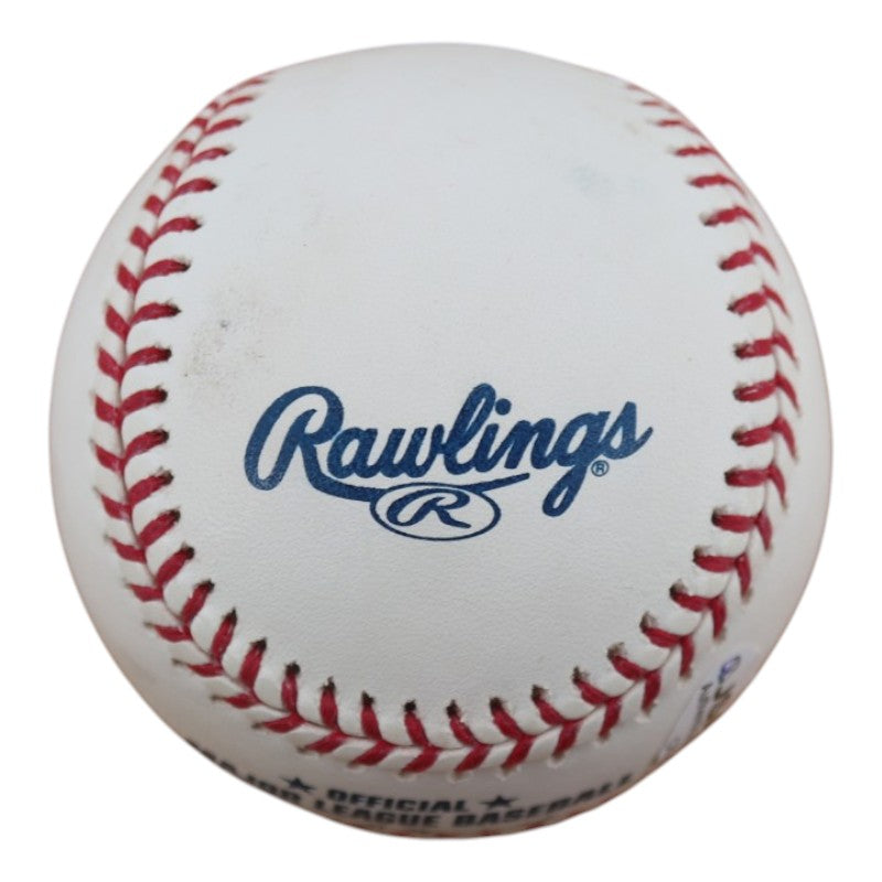 Darryl Strawberry New York Mets Autographed OMLB Baseball JSA COA-2