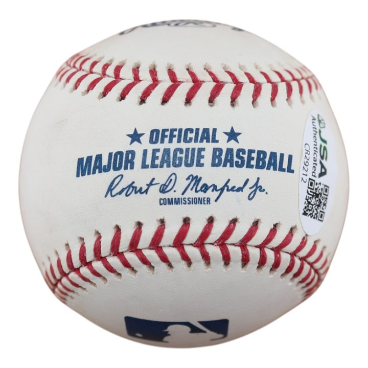 Darryl Strawberry New York Mets Autographed OMLB Baseball JSA COA-2