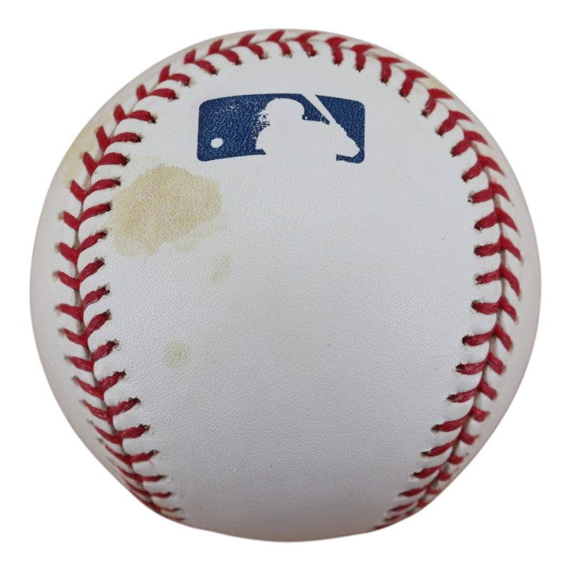 Luis Sojo New York Yankees Autographed OMLB Baseball JSA COA