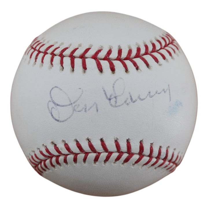 Don Larsen New York Yankees Autographed OMLB Baseball JSA COA