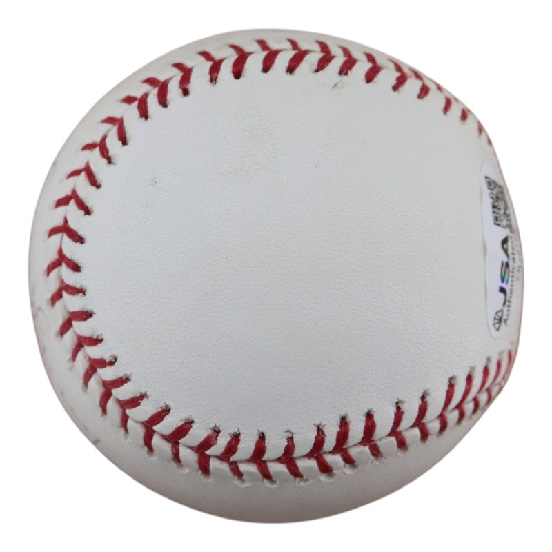 Don Larsen New York Yankees Autographed OMLB Baseball JSA COA
