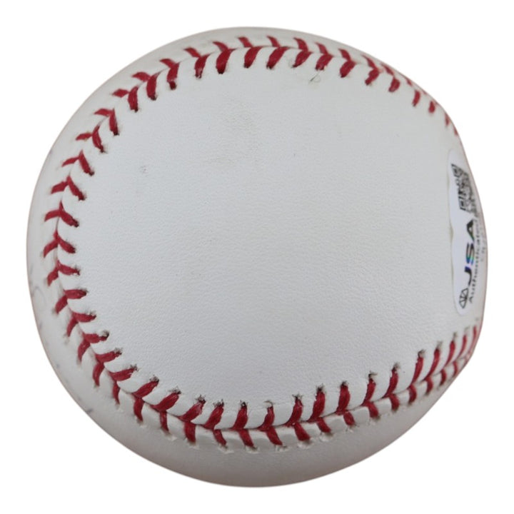 Don Larsen New York Yankees Autographed OMLB Baseball JSA COA