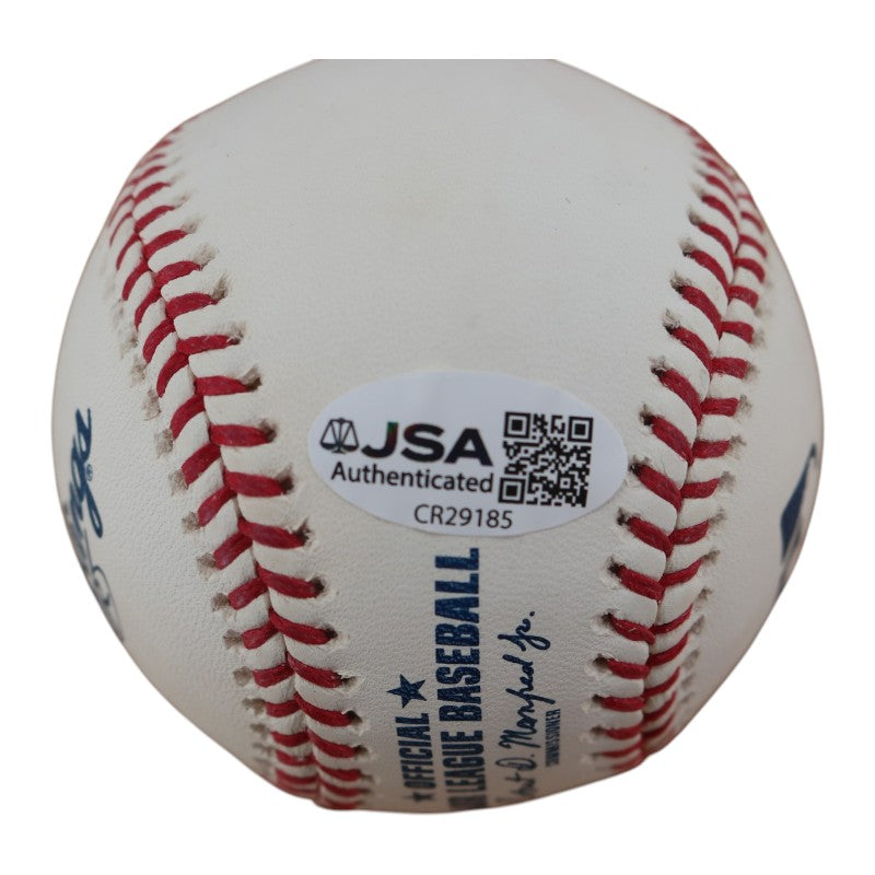 Charlie Hayes New York Yankees Autographed OMLB Baseball JSA COA