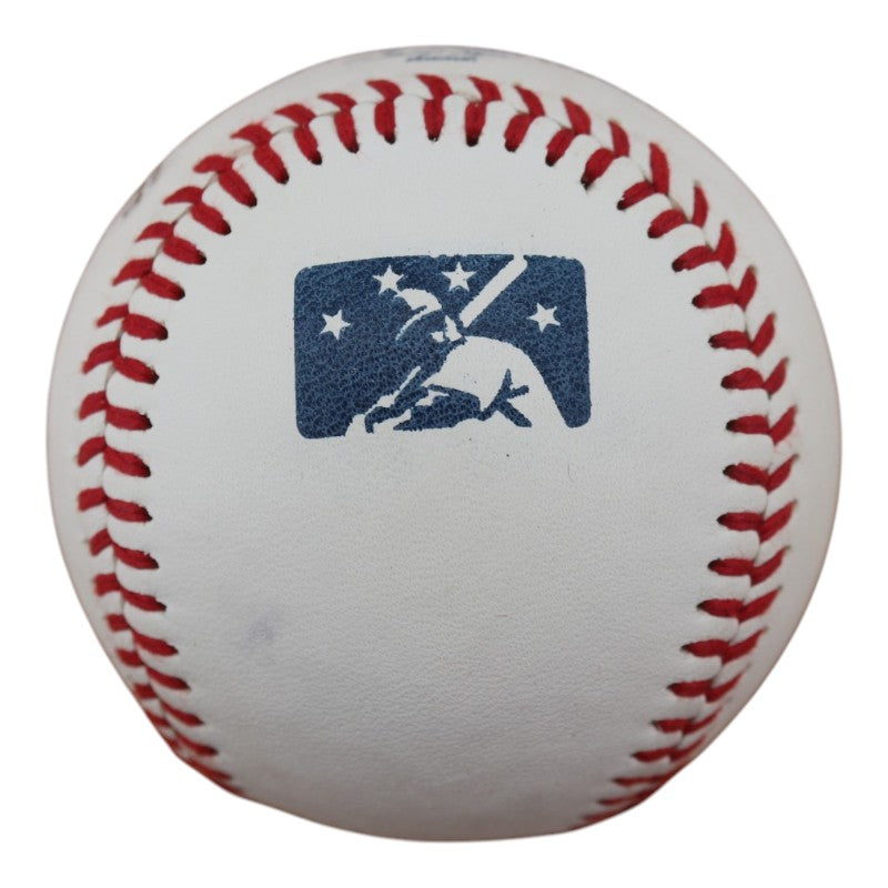 LJ Mazzilli New York Yankees Autographed NYPL Baseball JSA COA