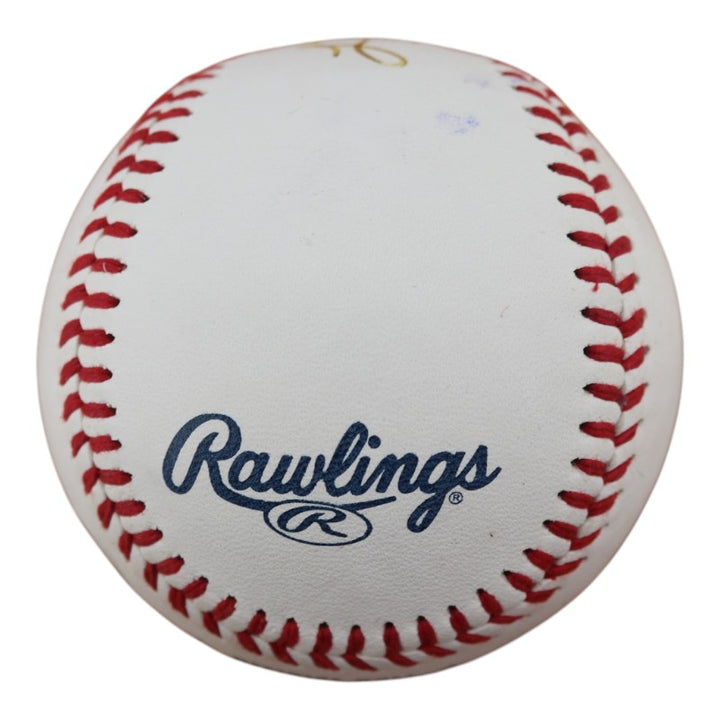LJ Mazzilli New York Yankees Autographed NYPL Baseball JSA COA