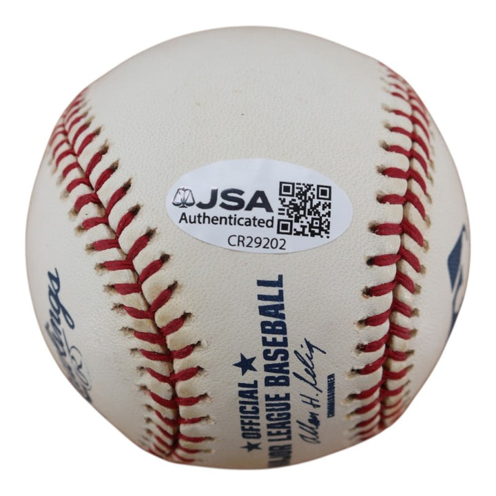 Ed Kranepool New York Mets Autographed Inscribed OMLB Baseball JSA COA
