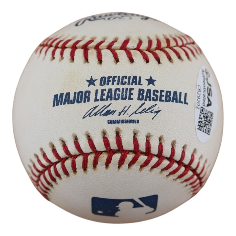Ed Kranepool New York Mets Autographed Inscribed OMLB Baseball JSA COA