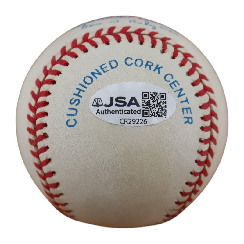 Juan Marichal San Fransisco Giants Autographed OAL Baseball JSA COA