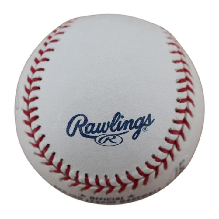 Tino Martinez New York Yankees Autographed Personalized OMLB Baseball JSA COA