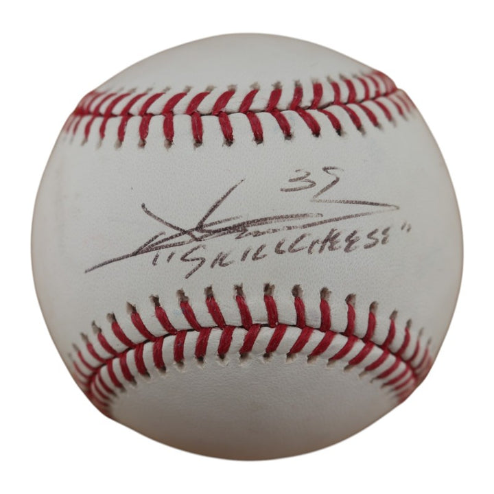 Kevin Kiermaier Tampa Bay Rays Autographed Inscribed OMLB Baseball JSA COA