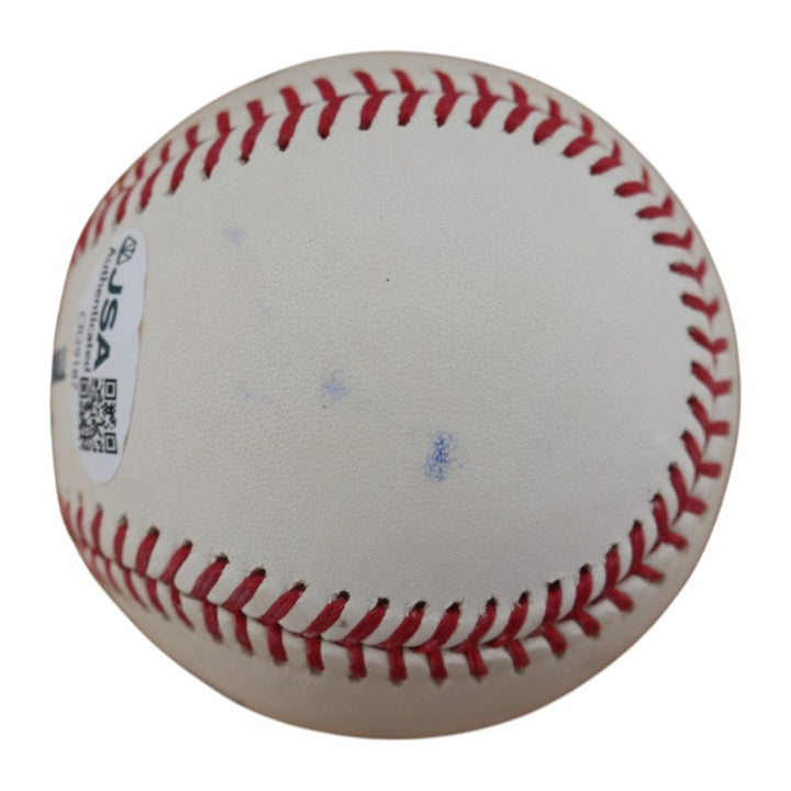 Kevin Kiermaier Tampa Bay Rays Autographed Inscribed OMLB Baseball JSA COA